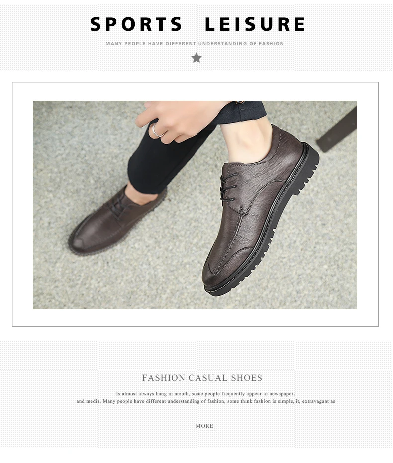 Zapatos informales transpirables Hombre, calzado De cuero, color negro, novedad De - AliExpress