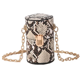 

Luxurious Mini-bucket Bag Girl Bag 2019 New Style Slanting Ins Summer Fresh Fashion Chain Shoulder Bag