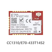 E70-433T14S2 CC1310 433 МГц IOT SMD UART rf беспроводной модуль UHF передатчик и приемник 433 МГц RF модуль