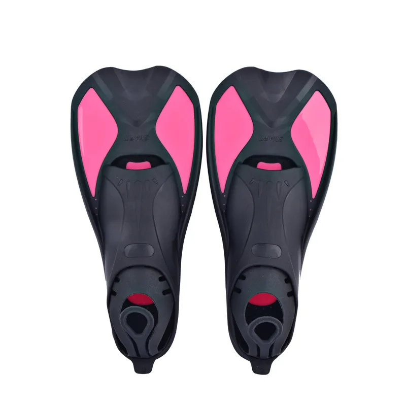 Pink Плавники для подводного плавания, плавники для дайвинга, ласты для плавников, гибкие удобные, для взрослых, профессиональные, для дайвинга, ласты для плавания, водные виды спорта - Цвет: Pink