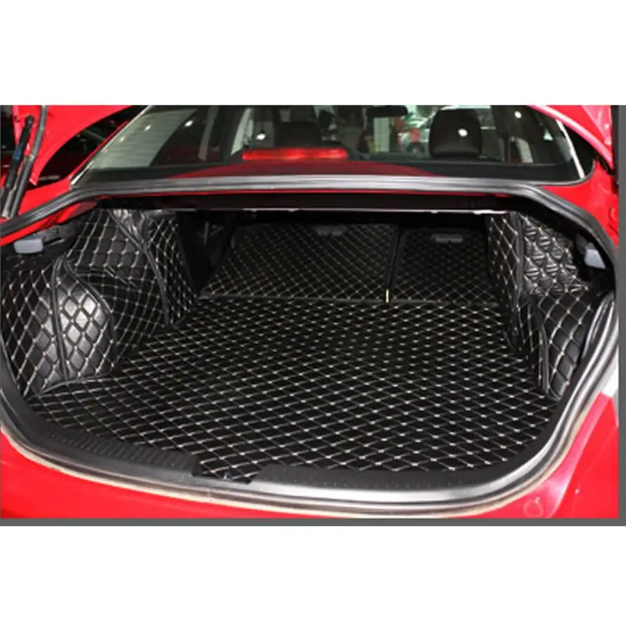 Кожаный коврик для багажника автомобиля подкладка груза Mazda 6 Mazda6 2002 2008 2007 2006 2003 2004