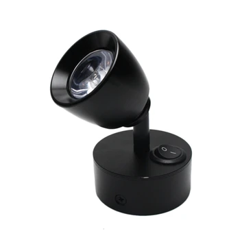 

12V-LED light Flexible Joint Decorative Bed Light for Reading - Boat Motor Home Trailer Interior Map / Chart / Spotlight with ON