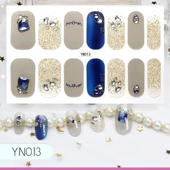 

5D Nail Sticker Desiners Beauty Sticker Flower Floar Self-Adhesive Back Acrylic Nail Sticker for Nails Creative Manicure Decals