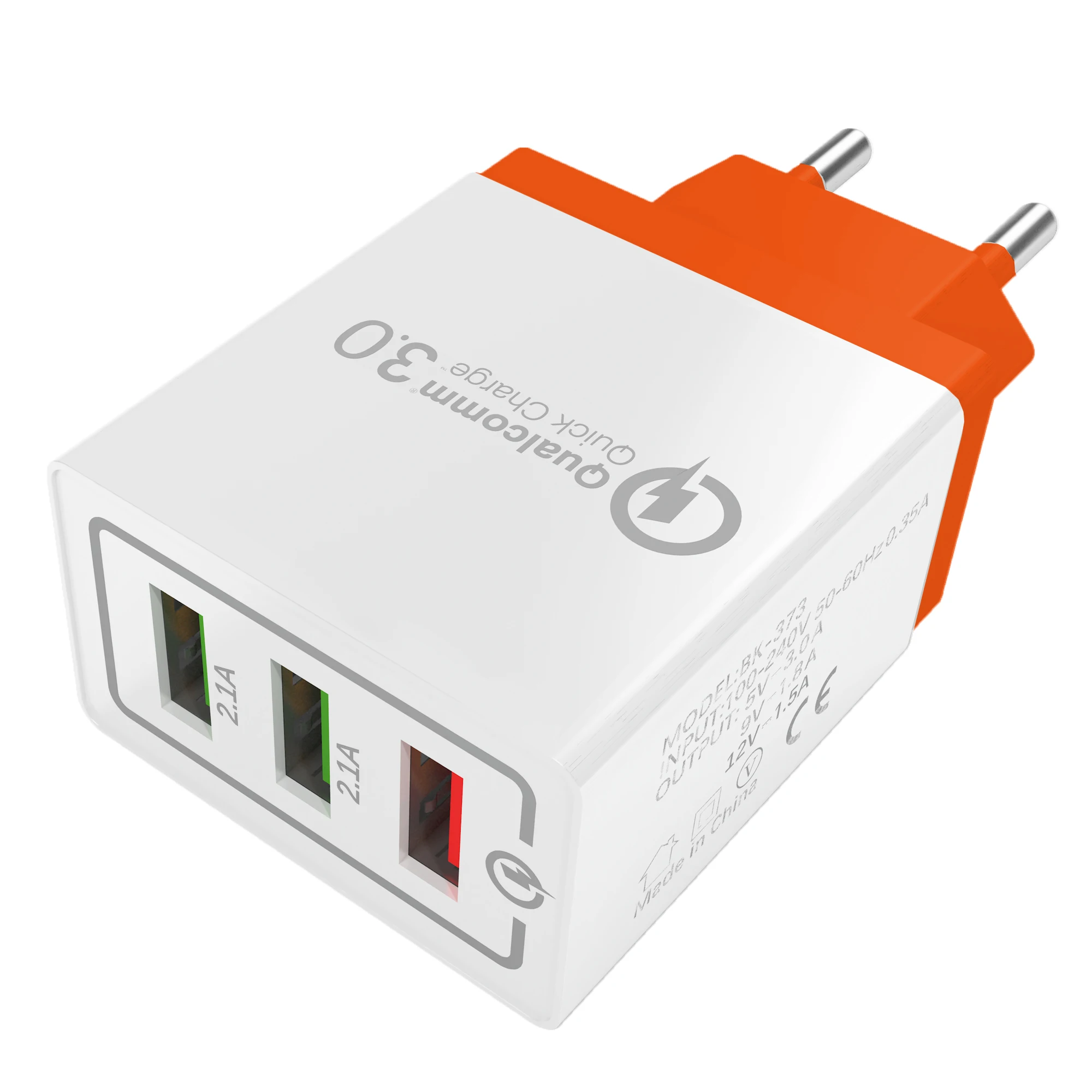 3 порта USB зарядное устройство для iPhone 12 Xiaomi EU US вилка QC 0 портативное настенное