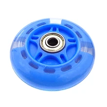 Новые 4 шт колеса для роликовых коньков вспышка с магнитным сердечником раздвижные роликовые коньки