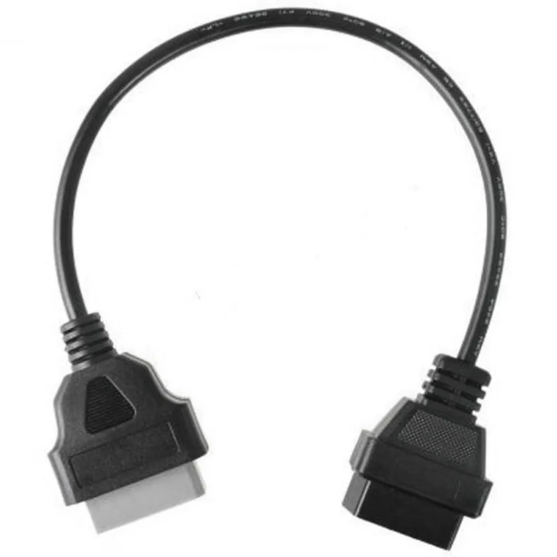 Для Nissan 14 Pin до 16 Pin Кабельные адаптеры для бортовой диагностики, версия II интерфейс 14Pin к Obd2 16 Pin адаптер работает для автомобиля машины транспортного средства