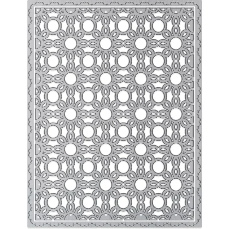

2019 DIY New Girl Layered Metal Cutting Dies and Scrapbooking For Paper Making Sunflower Array Dies Embossing Frame Card Craft
