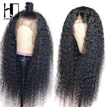 

Brazilian Jerry Curl Wig Lace Front Human Hair Wigs for Women Deep Wave Wig Pre Plucked With Baby Hair 8-30 Inch Wig