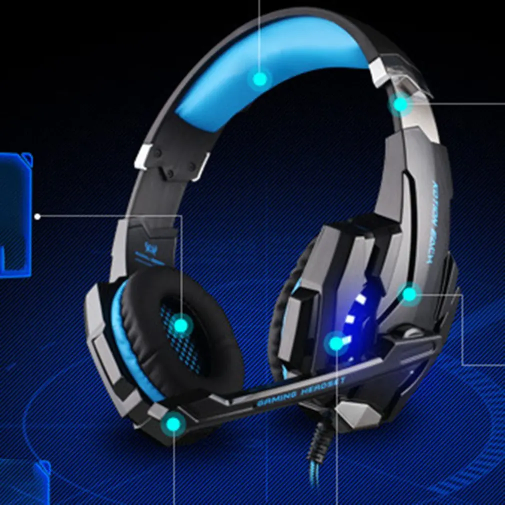 G9000 гарнитура для компьютерной игры стильные наушники Проводная гарнитура 3,5 мм гарнитура для ноутбука для Ps4 наушники