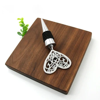 

Heart Shape Bottle Stopper Red Wine Storage Twist Cap Plug Sealed Tools for Bar Accessories