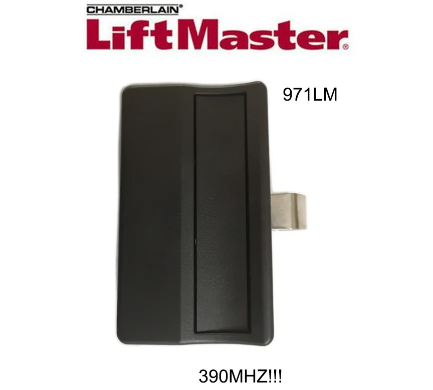 Пульт дистанционного управления для гаражной двери Liftmaster Chamberlain 971LM 390MHz для открывания ворот командный передатчик гаража