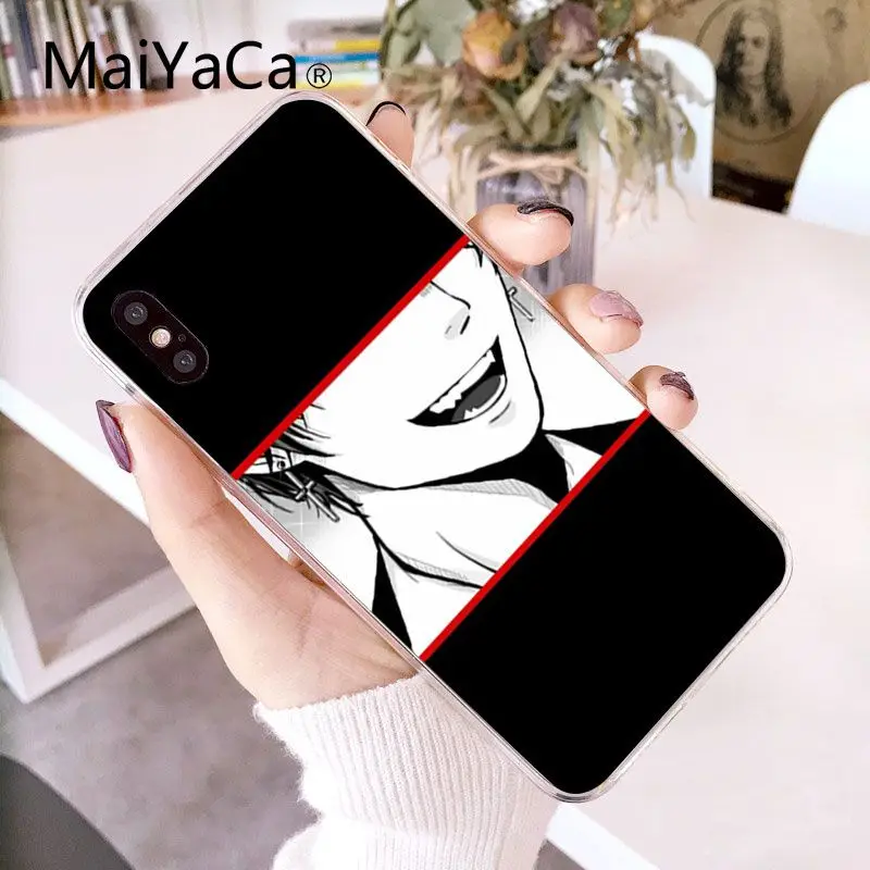 MaiYaCa Sad японский аниме эстетический чехол мягкий чехол для телефона iPhone 5 5Sx 6 7 7plus 8 8Plus X XS MAX XR Fundas Capa