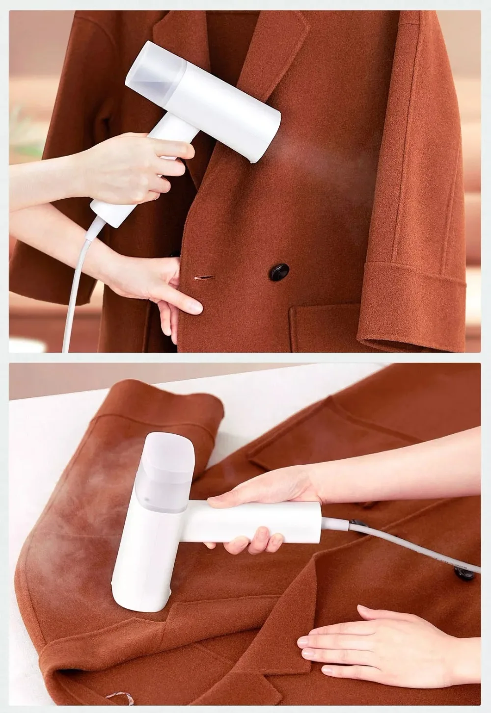 Ручной паровой утюг Xiaomi Mijia Zajia, умная Паровая нагревательная машина, Электрический Утюг, ручная гладильная машина для одежды