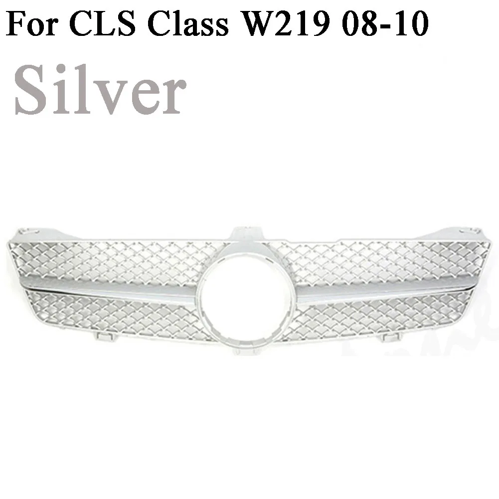 Передняя решетка бампера верхняя решетка для Mercedes Benz W219 класс CLS CLS350 CLS500 CLS550 2005 2006 2007 2008 2009 2010 Diamond GTR