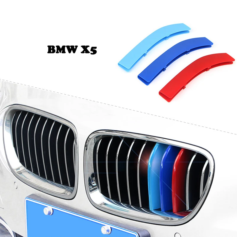 3 шт. декоративные наклейки для решетки радиатора BMW 5 серии 2014-2016 | Автомобили и
