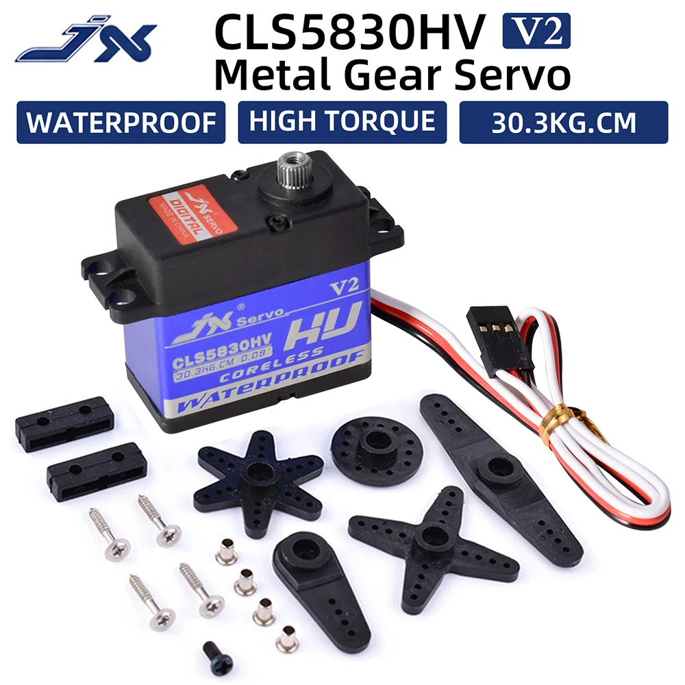 RC JX CLS5830HV 30 кг полностью металлический Водонепроницаемый HV без сердечника
