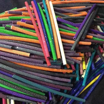 

Men diameter 5mm 6mm length 23cm 20cm Stingray leather For diy manual Bracelets For Men Fit Brand Watch DIY jewelry