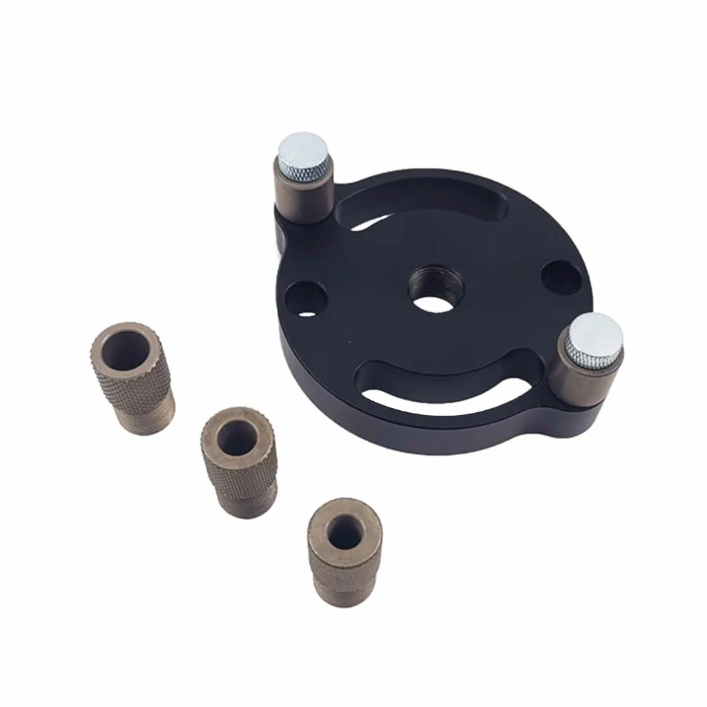 Woodworking Dowel Drill Guide 3-hole Drill Bit Guide Positioner Locator Tool Herramientas Ferramentas Набор Инструментов Workpro