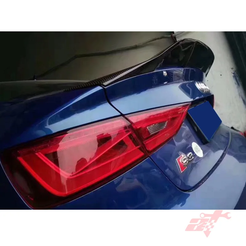 Задний спойлер багажника из углеродного волокна для Audi A3 8V