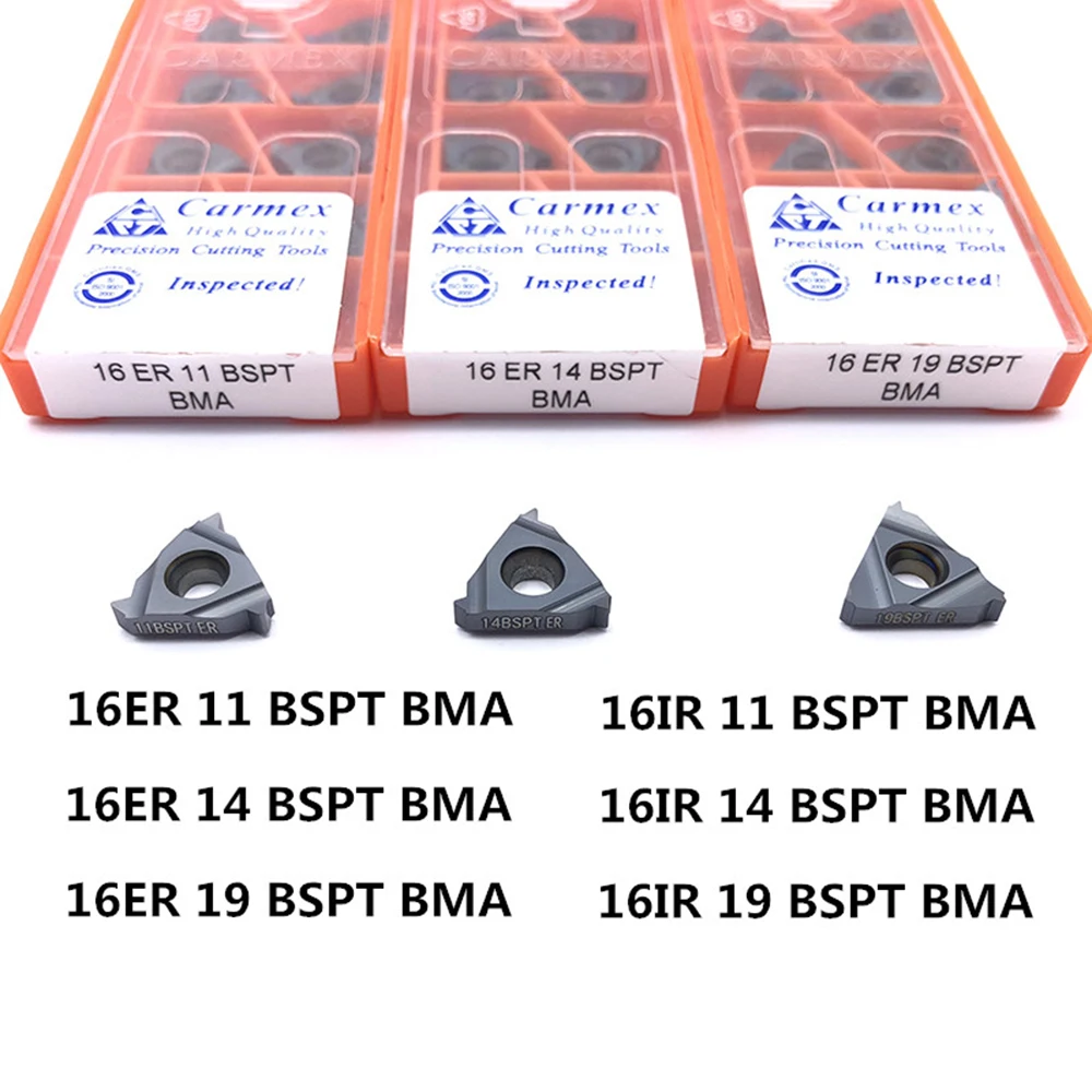 16ER 16IR 11 14 19 BSPT BMA карбид вольфрама лезвие ЧПУ токарный инструмент