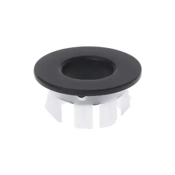 

Bathroom Basin Sink Overflow Cover Six-foot Round Insert Chrome Ring Hole Cap