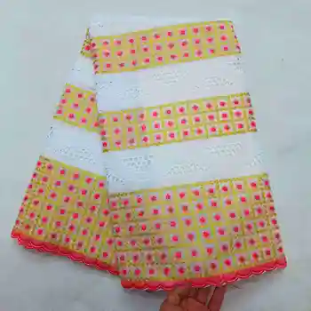 

white lace fabric swiss voile coton suisse african fabric high quality nigerian dry lace fabric dubai fabric 5yards