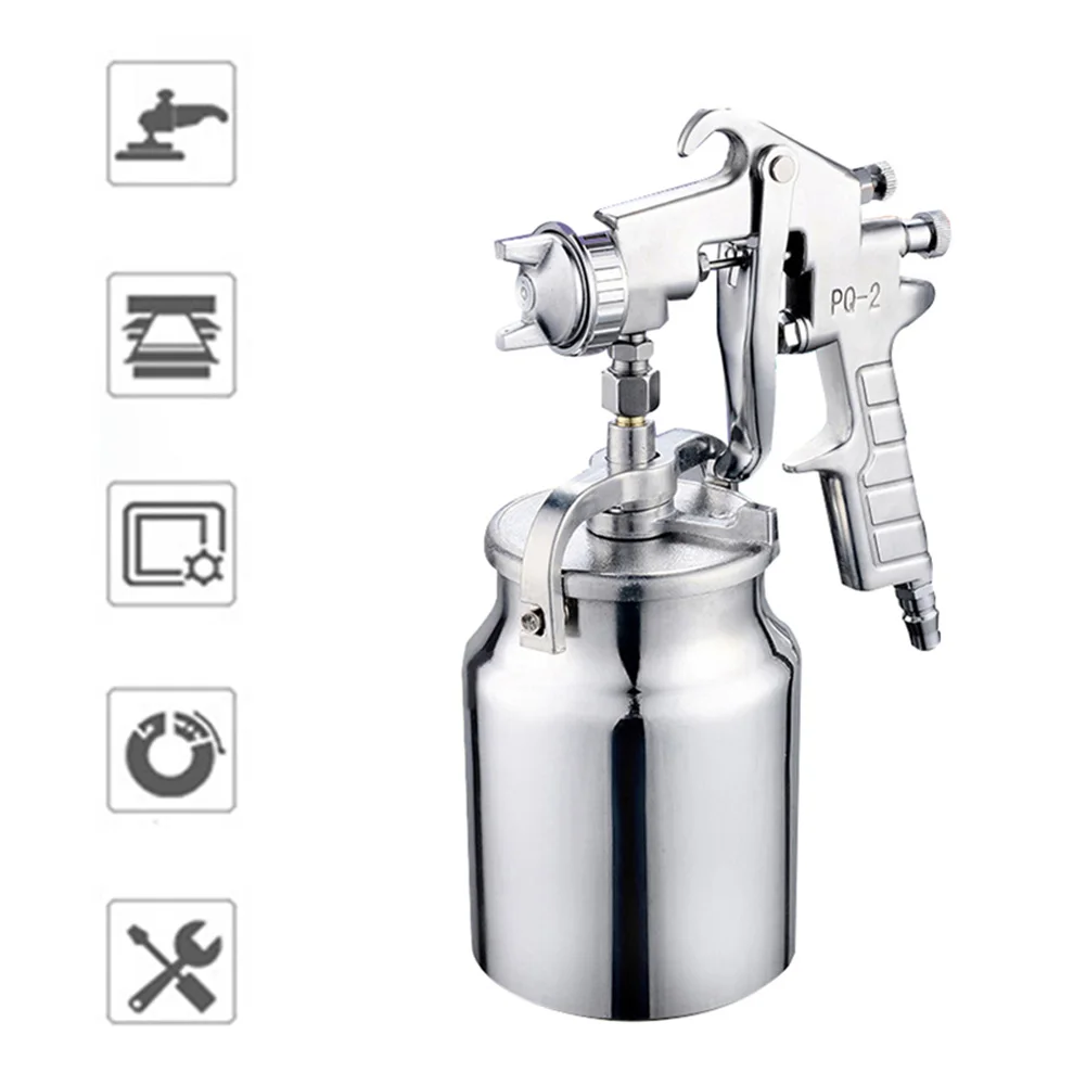 1000ML Paint Pneumatic Sprayer Household Automotive Spray Tool Suitable For Metal Primers And