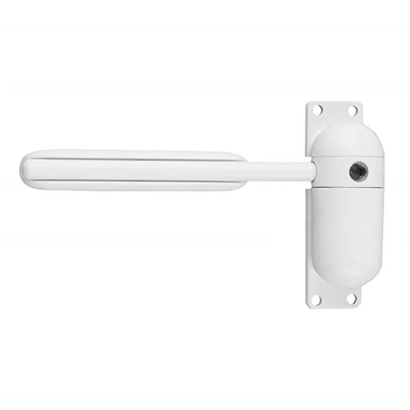 

1Set Mini White Spring Door Closer Zinc Alloy Adjustable Surface Mounted Automatic Closing Device Furniture Hardware Accessories