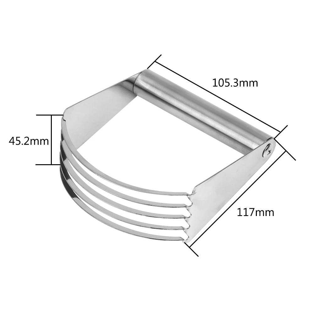 Ручной блендер для теста для выпечки кондитерских лезвий Миксер для муки из нержавеющей стали сливочное масло резаки инструменты для выпечки Кухонные аксессуары