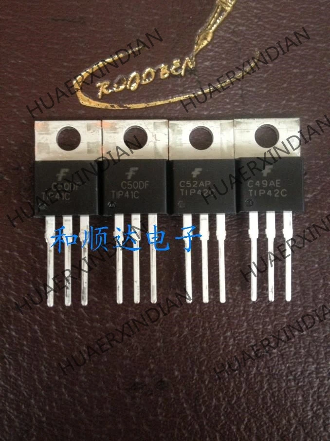 10 шт./лот и TIP41C TIP42C TO-220