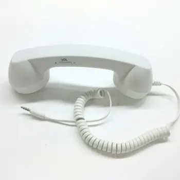 

3.5mm Jack Classic Retro Phone Handset Mini Mic Speaker Phone Call Receiver for Iphone