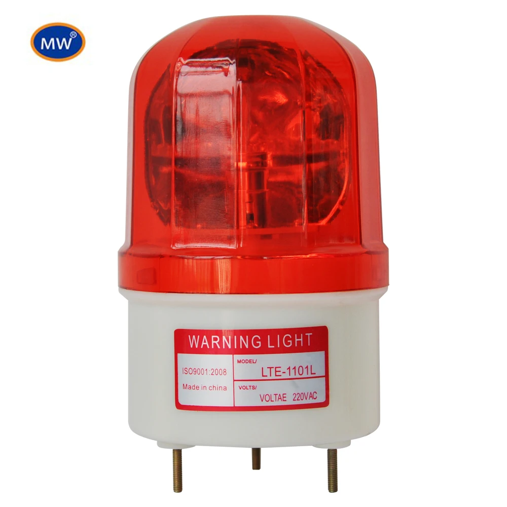 

AC 220V Alarm Lamp for Swing Gate Opener Warning Light Alarm LED Indicator Signal Light Lamp Automatic Gate Flash LED Lamp