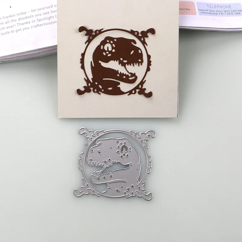 

DUOFEN METAL CUTTING DIES dinosaur stencil DIY Scrapbook Paper Album 2019 new