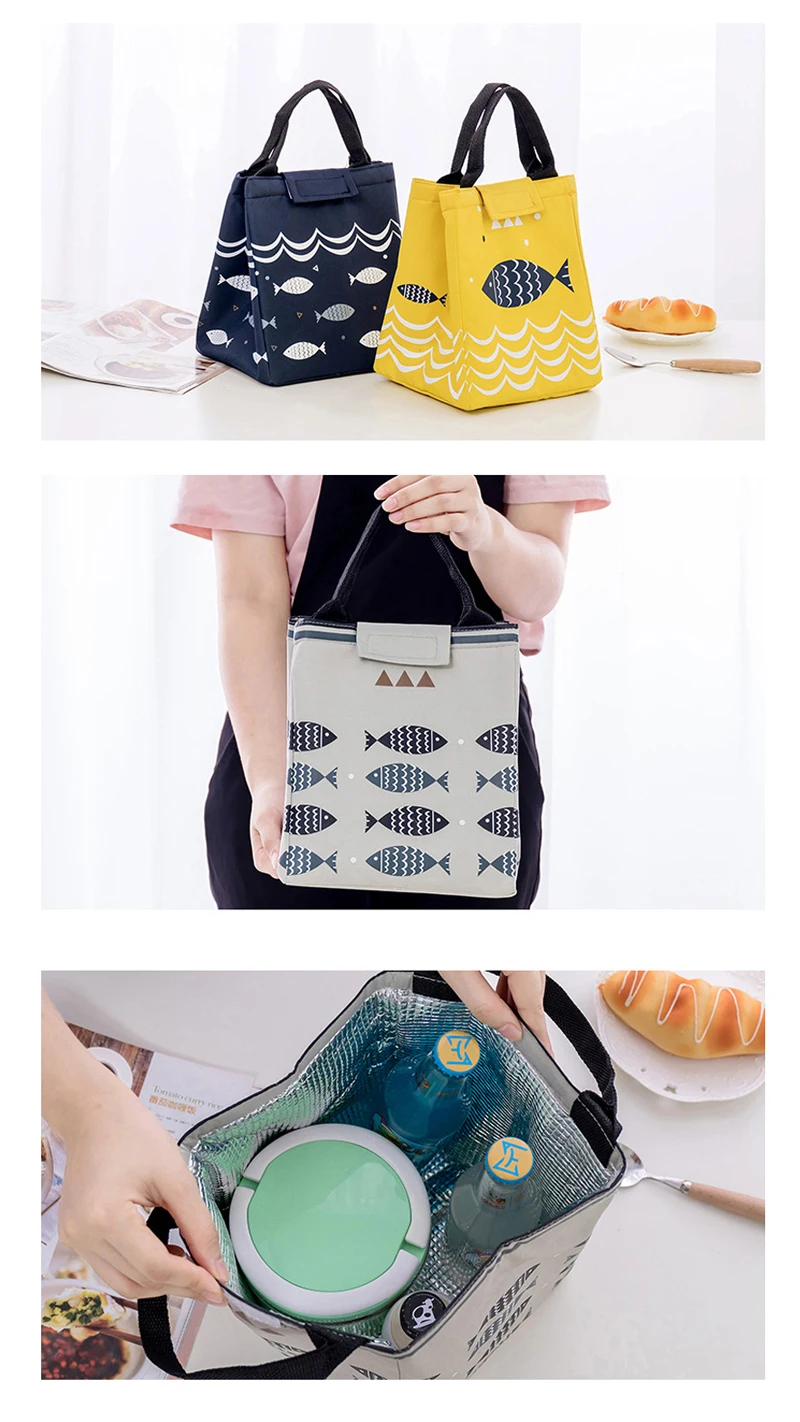 Thermal Food Preservation Lunch Totes Bags