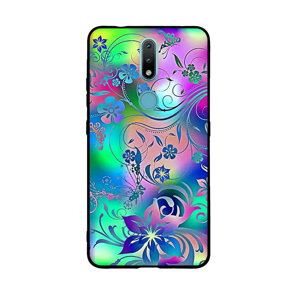 A For Nokia 2.4 Case Soft TPU Silicone Phone Cases For Nokia 2.4 Back Cover Cool Fundas for Nokia2.4 2020 6.5 inch Shell Bags phone belt pouch Cases & Covers