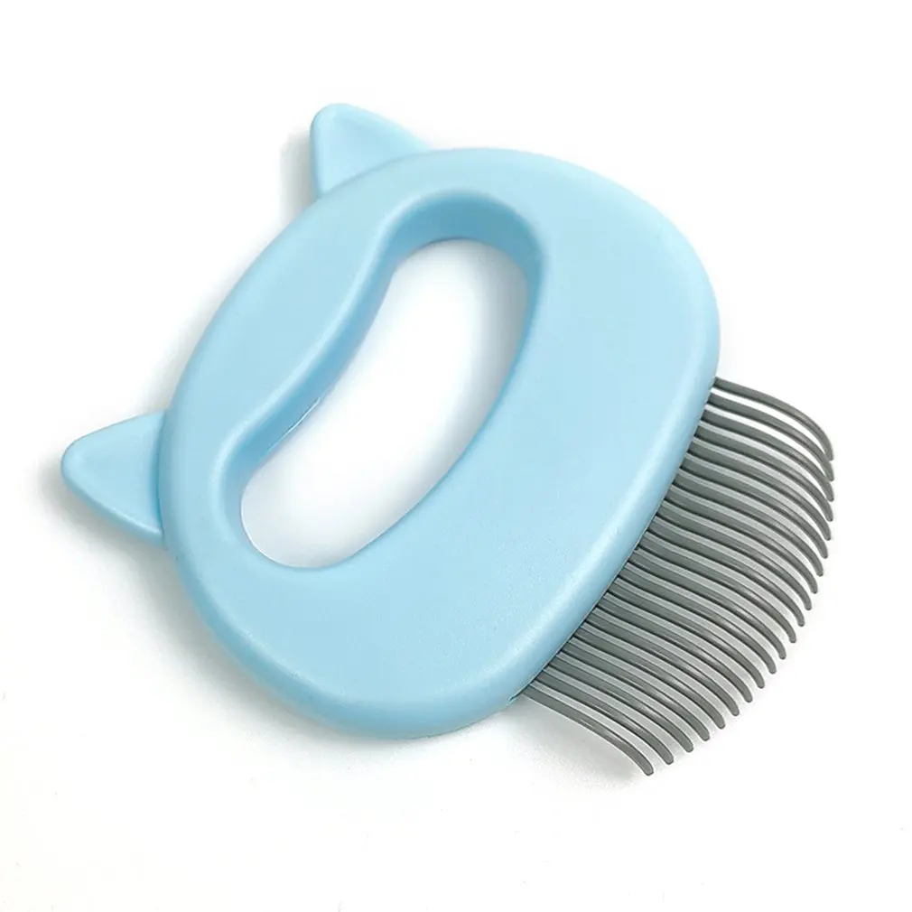 

Pet cat shell comb long and short hair comb artifact open knot to remove floating hair cat ear type cleaning tool