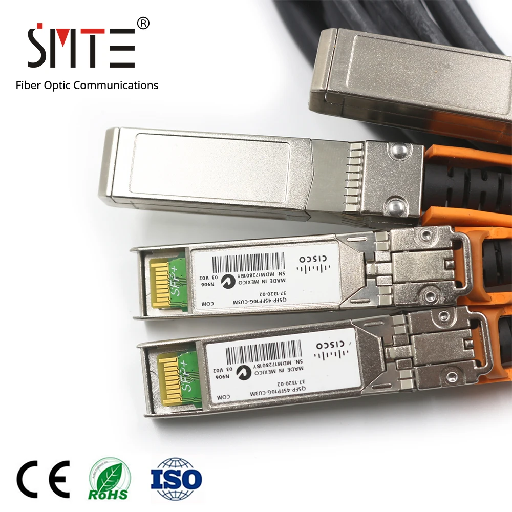 QSFP+ 40G DAC QSFP-4SFP10G-CU3M 02310MUL 3 метра 1 QSFP до 4 SFP