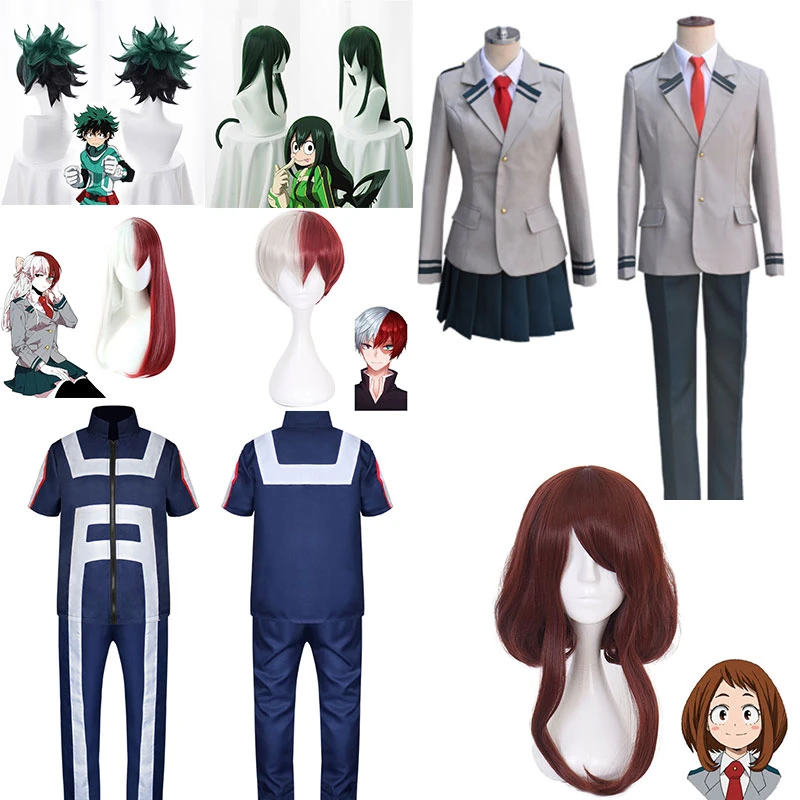 Boku No Hero Academia My Hero Academia All Roles Gym Suit High School  Uniform Sports Wear Outfit Anime Cosplay Costumes|Anime Costumes| -  AliExpress