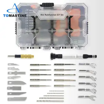 

MT34 Multifunctional Hand Tools Kit Disassembly Hardware Repair Tool Set of Tools Screwdrivers Blades H4 Wrenches 45mm Bits