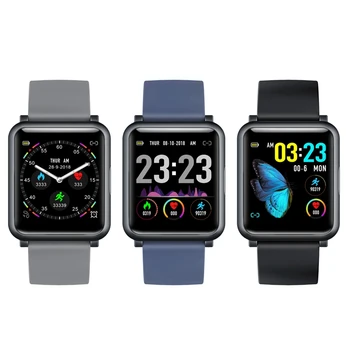 

H9 Smart watch with Heart Rate Monitor Blood Pressure Clock Smart Watch Support Facebook WhatsApp for Men Women Black