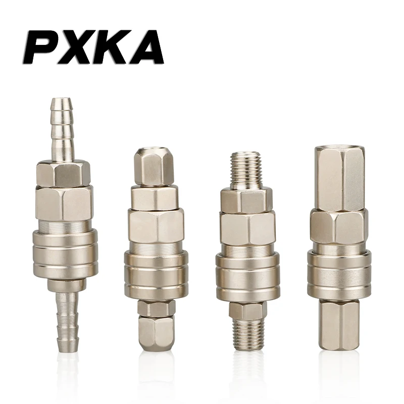 Пневматический быстроразъемный разъем типа C, самоблокирующаяся воздушная труба, быстроразъемный штекер и гнездо, аксессуары для воздушного компрессора