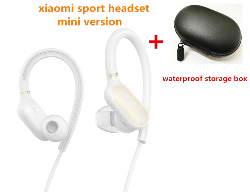 Оригинальные Xiaomi mi спортивные Bluetooth наушники mi ni Youth стерео гарнитура водонепроницаемые беспроводные наушники вкладыши Наушники с mi c - Цвет: mini version white