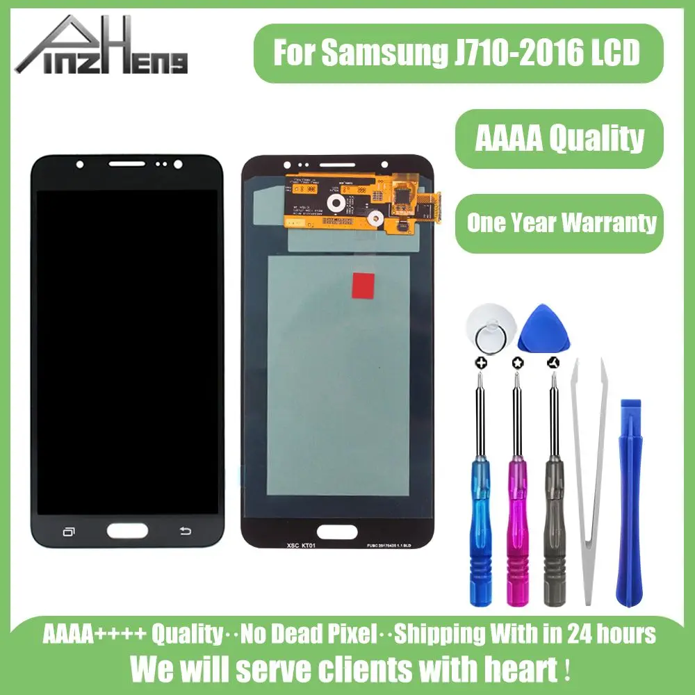 

Screen LCD For Samsung Galaxy J7 2016 J710 J710FN J710F J710M J710Y J710G J710H LCD Display Touch Screen Digitizer Assembly