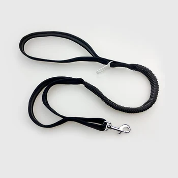 

Multifunction Double handle Large Dog Leash Car Seat belt Elastic buffer Lead Reflective Traction rope 2 Handle big Dog Leashes