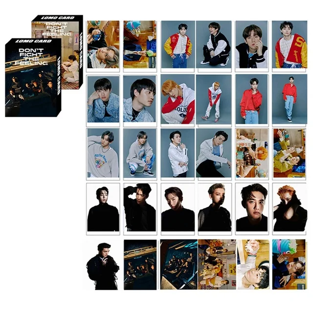 Enhypen Kpop Exo Nct Twice Txt Aespa Photocards Self Made Lomo Map Hd Photo Card Post Cards For Fans Collection 30 Stks Set Stationery Set Aliexpress