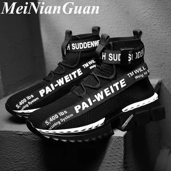 

Classic Couple Shoes Man Plus Size Sneakers Men Mesh Breathable Casual Shoes Male Comfortable Brand Shoes High Top Men's Shoe L1