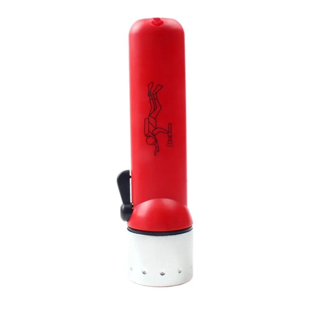 

Plastic Professional Diving Led Flashlight Ip68 Waterproof 5Th Battery Aa*4 Underwater Special Light Flashlight Portable