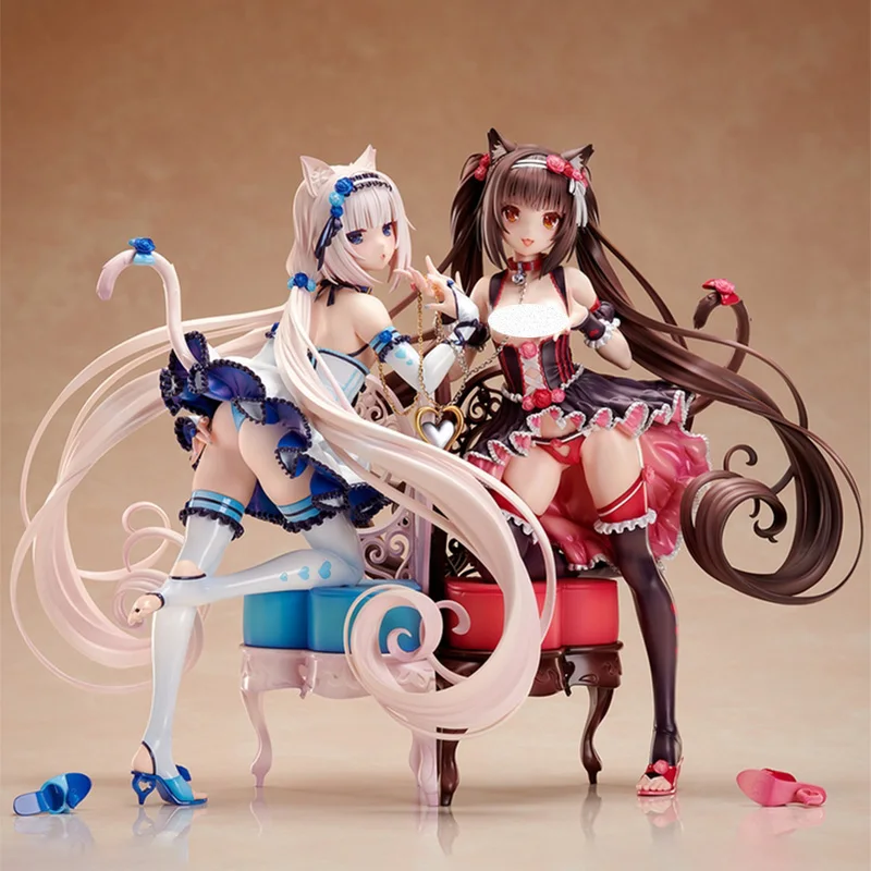 

Native Anime Nekopara Chocola & Vanilla sexy girl PVC Action Figure Anime Figures for adult Collection Model Doll Toy gifts