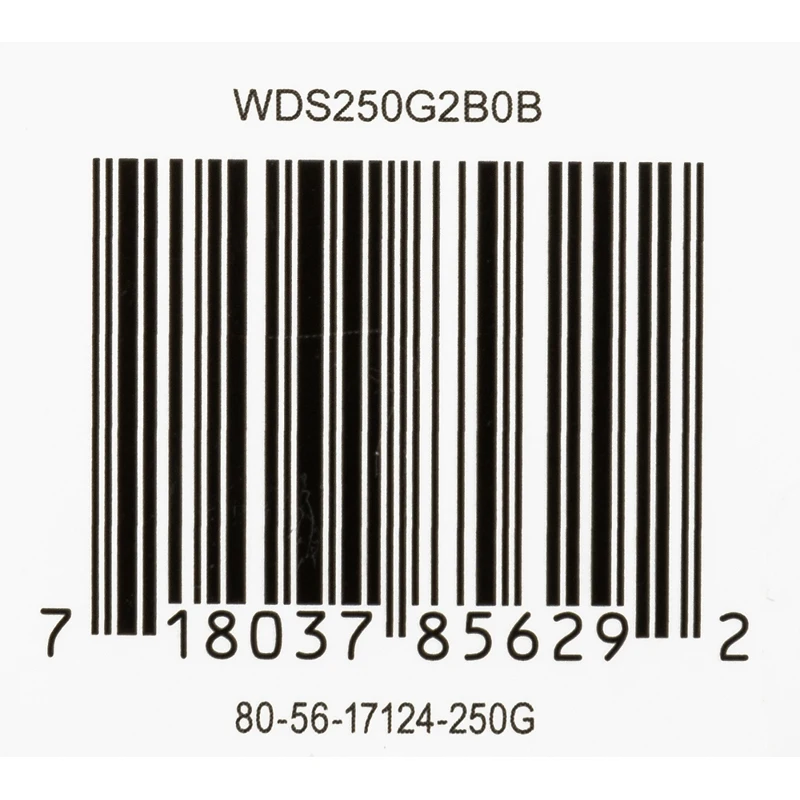 Накопитель SSD WD Original SATA III 250Gb WDS250G2B0B Blue M.2 2280