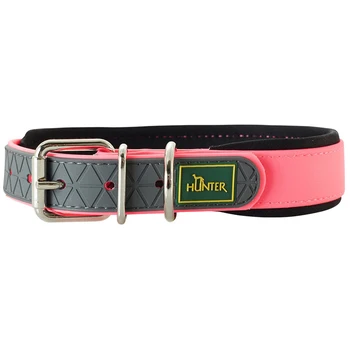 

HUNTER collar for dogs Hunter Convenience Comfort BIOTAL 40 Soft pink neon neck 20 mm 27 - 35 cm